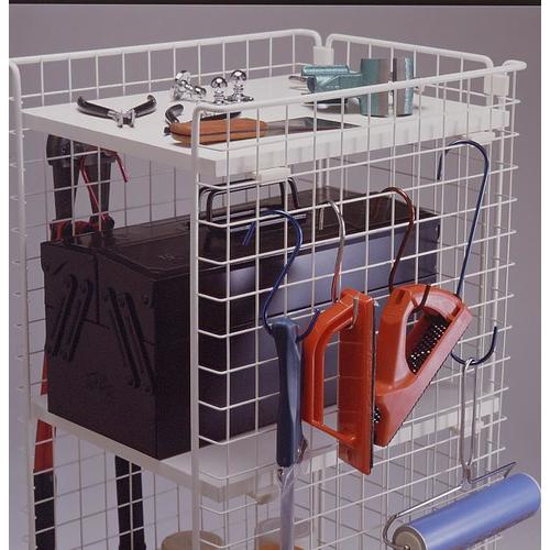 Nissa Chain Antibacterial Family Hook 100mm White A-780K 1 PK