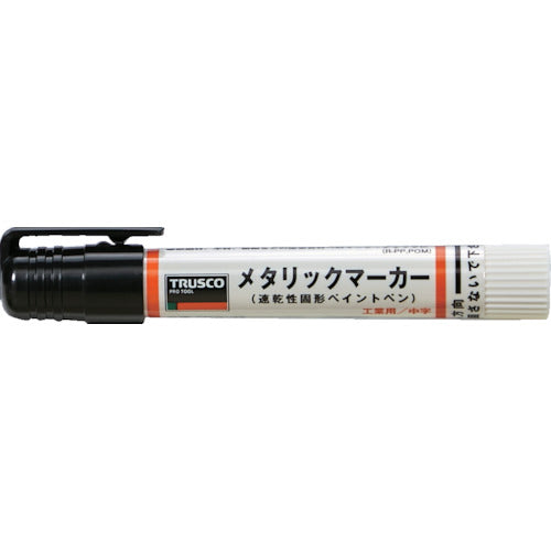 TRUSCO Industrial Metallic Marker Medium Point Black MUL-M 1 pc