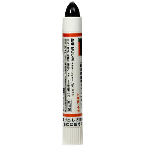 TRUSCO Industrial Metallic Marker Medium Point Black MUL-M 1 pc