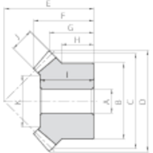 ＫＨＫ　プラスチックマイタＰＭ２−２０　PM2-20　1個