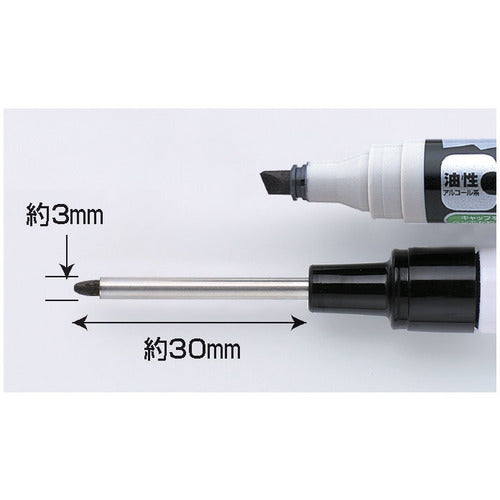シヤチハタ　ロング　ニブ　マーカー　赤　K-710/H-R　1 本