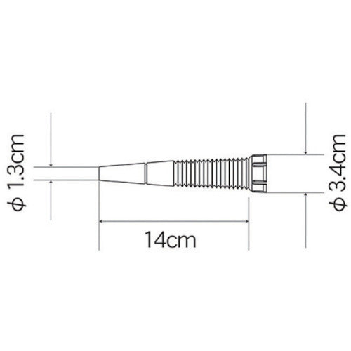 ＦＵＲＵＰＬＡ　部品Ｎｏ．９３００１　ジョッキ用ノズル１４ｃｍ（＃２１０＃２２０＃３１０＃３２０用）　93001　1 個