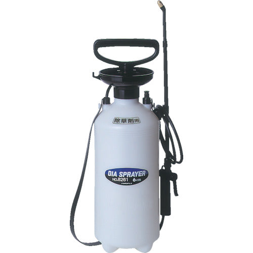 ＦＵＲＵＰＬＡ　ダイヤスプレープレッシャー式噴霧器　除草剤用６Ｌ　8261　1台