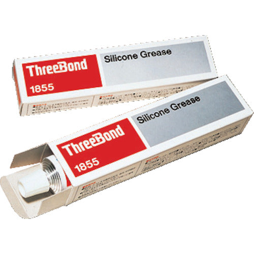 ＴＨＲＥＥＢＯＮＤ　防錆・潤滑剤　ＴＢ１８５５　１００ｇ　ベージュ色　シリコーングリスタイプ　チューブ　耐熱性良好　耐ブレーキ油性良好（１８５５ＡＪ）　TB1855　1 個