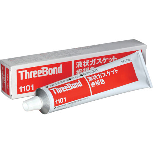 ＴＨＲＥＥＢＯＮＤ　液状ガスケット　ＴＢ１１０１　工業用シーリング剤　シール剤　２００ｇ　赤褐色　無溶剤型　不乾性タイプ（１１０１ＢＡ）　TB1101-200　1 個