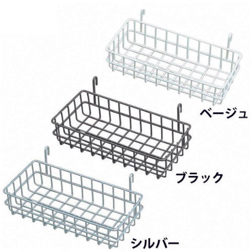 ＩＲＩＳ　２４６６２５　メッシュパネル　バスケット　小　ＭＰＡ−ＢＳ　ブラック　MPA-BS-BK　1個