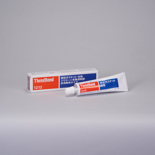 THREEBOND Liquid Gasket TB1212 Silicone-based industrial sealant White 100g Heat, cold and chemical resistant (1212AA) TB1212 1 piece