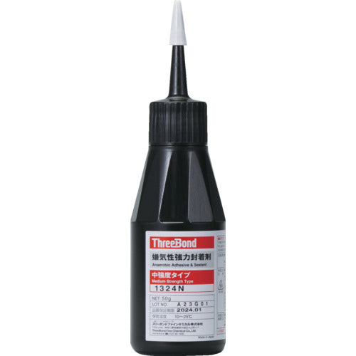 THREEBOND Anaerobic Adhesive TB1324N Thread Locking Agent Thread Lock Medium Strength, Fast Curing, Lubricating Type 50g (1324NA) TB1324N 1 pc