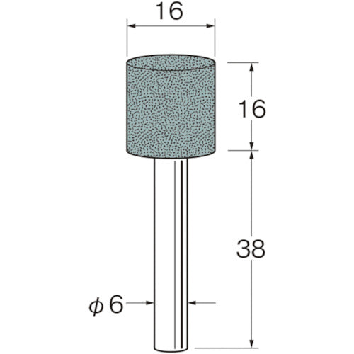 リューター　軸付砥石　G6541　1 袋