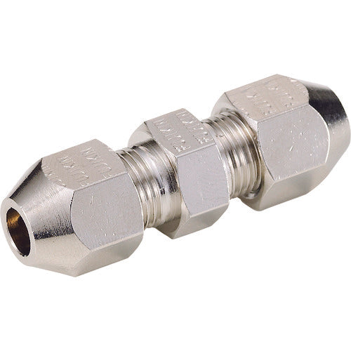 フジキン　黄銅製リングジョイント　ストレートユニオン　RF-6-R　1個