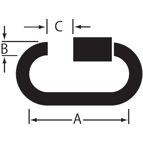 ニッサチェイン　鉄ｕｃスクリュージョイント　３．５ｍｍ　B-1053　1 個