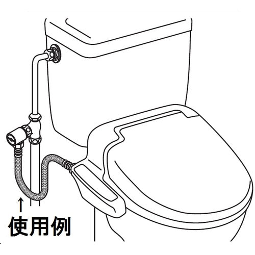 ＳＡＮＥＩ　水道配管用フレキシブルパイプ　ベンリーフレキ　全長６００ｍｍ　T1930-13X600　1 本