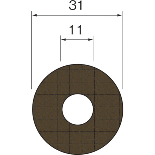 リューター　サンドペーパーディスク（裏面接着剤付）Ａ３０３１　A3031　1 袋