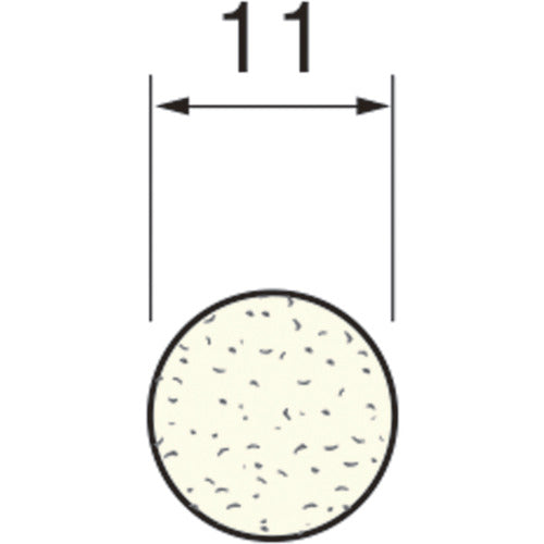 リューター　フェルトディスク（裏面接着剤付）　A4011　1 袋