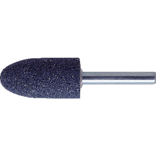 ＴＲＵＳＣＯ　軸付砥石Ａ　砲弾型　Φ１９Ｘ幅４５Ｘ軸６　＃３６　１箱（ＰＫ）５本　MA-600P　1箱