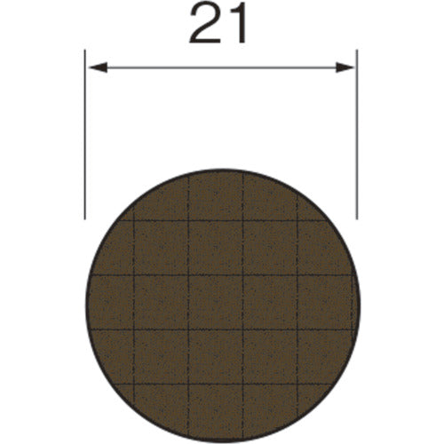 リューター　サンドペーパーディスク（裏面接着剤付）Ａ３０２１　A3021　1 袋