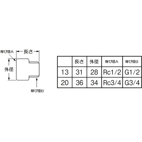 SANEI male/female nipple T253-1-13 1 piece