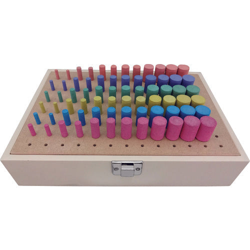 LUTHER Ceramic Rubber Grindstone Set (for Metal) R0031 1 Box