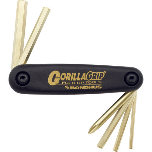 Bondus Vehicle Maintenance Tool Gorilla Grip Cycle Buddy Gold Guard Processing (14K) (+2, 3, 4, 5, 6, 8mm) FUCB6 1 piece