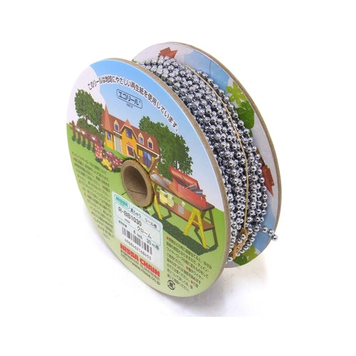 Nissa Chain Chrome Kiball 30m roll R-BB1030 1 roll
