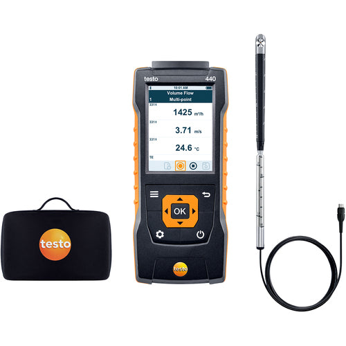 ＴＥＳＴＯ　ベーン式風速計　ｔｅｓｔｏ　４４０　１６ｍｍベーン式風速プローブセット　0563 4401　1台