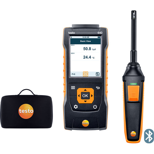 ＴＥＳＴＯ　温湿度計　ｔｅｓｔｏ　４４０　温湿度プローブセット　0563 4404　1台