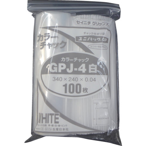 세이니치 유니팩 GP J-4 컬러 척 시로 GP J-4 COLOR CHAKKU SHIRO 1봉