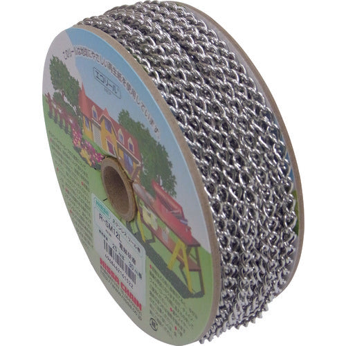 Nissa Chain Stainless Steel Mantel 30m Roll R-SM12L 1 Roll