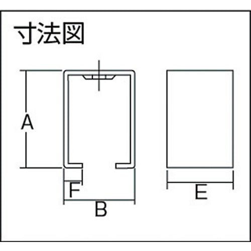 ＤＡＩＫＥＮ　２号ドアハンガー用天井受下　2-BOX　1個