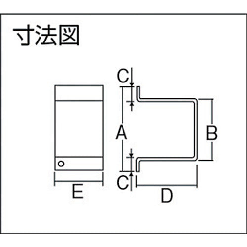 ＤＡＩＫＥＮ　２号ドアハンガー用サイドカバー　2-STP　1個