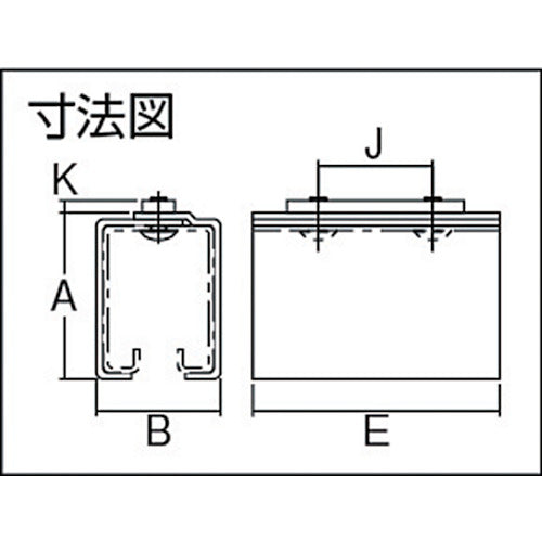 ＤＡＩＫＥＮ　２号ドアハンガー用レールホルダー　2-RH　1個