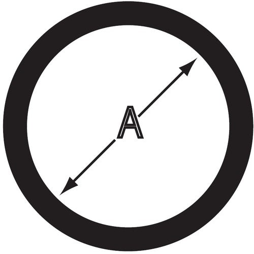 Nissa Chain Chrome Key Ring 32mm (1 piece) P-320 1PK