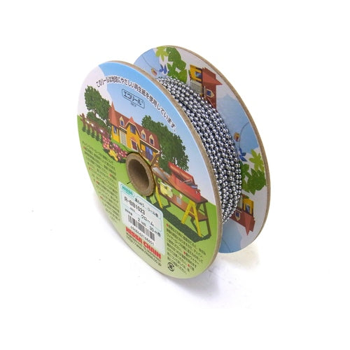 Nissa Chain Chrome Kiball 30m roll R-BB1023 1 roll