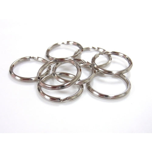 Nissa Chain Nickel Key Ring 20mm P-1123 1PK