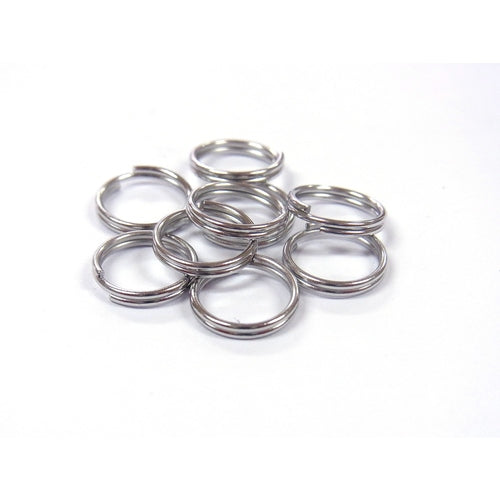 Nissa Chain Stainless Steel W Ring 0.8 x 8 (18 pieces) P-218 1PK