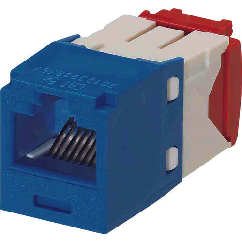 PANDUIT Category 5E RJ45 Modular Jack UTP TG Type Blue CJ5E88TGBU CJ5E88TGBU 1 piece