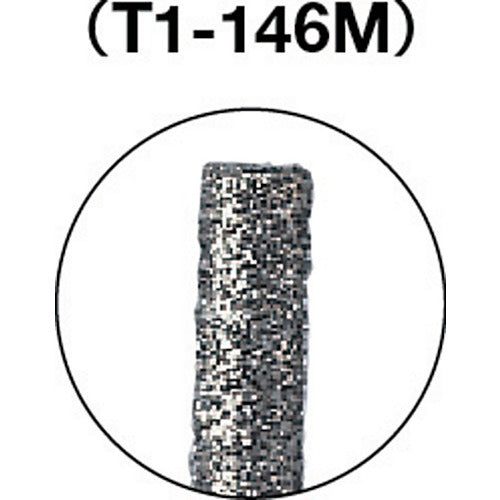 ＴＲＵＳＣＯ　ダイヤモンドバー　Φ１．４Ｘ刃長１０Ｘ軸１．６　＃１４０　T1-146M　1 本