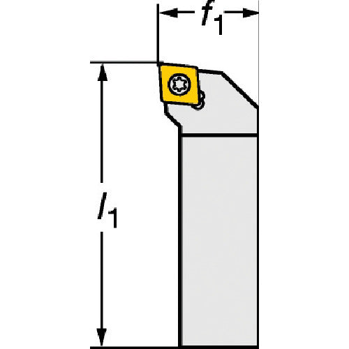 サンドビック　コロターン１０７　ポジチップ用シャンクバイト（２１０）　SCLCR 1616H 09　1 個