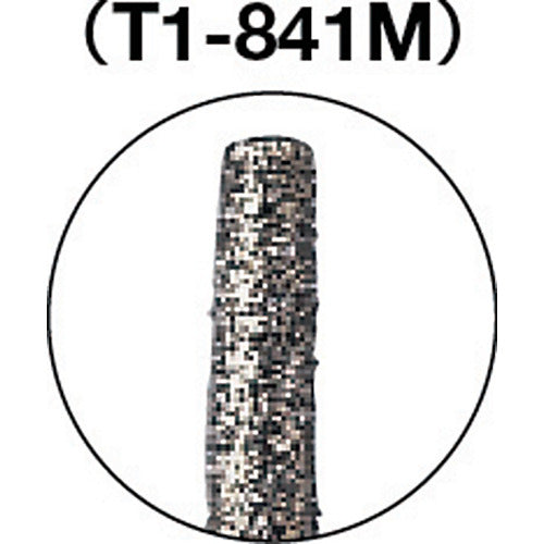 ＴＲＵＳＣＯ　ダイヤモンドバー　Φ１．２Ｘ刃長７Ｘ軸１．６　＃１４０　T1-841M　1 本