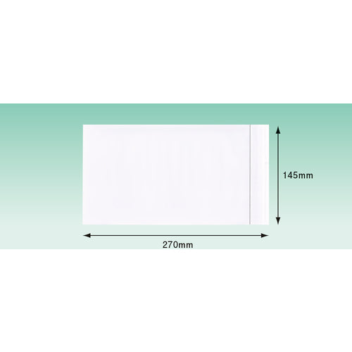 파피루스 딜리버리 팩 완전 밀봉 타입(장 3 봉투 사이즈용 대) 145×270 100장입 전면 풀 PA-025T 1PK
