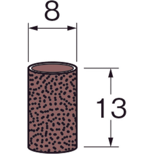 リューター　ロール外径（ｍｍ）：８幅（ｍｍ）：１３粒度（＃）：２４０　S3063　1袋