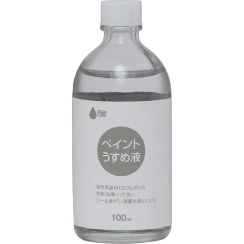 ニッぺ　ペンキュア　ペイントうすめ液　１００ｍｌ　１９０Ｋ０５３　4976124353093　1本