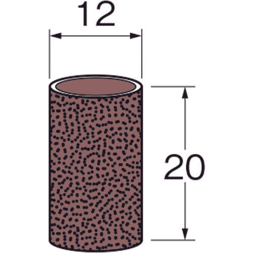 リューター　ロール外径（ｍｍ）：１２幅（ｍｍ）：２０粒度（＃）：２４０　S3103　1袋