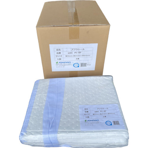 JOHNAN Oil absorbent Abrator International flag type 40cm x 50cm 25 pieces connected PC-BF 1 bag