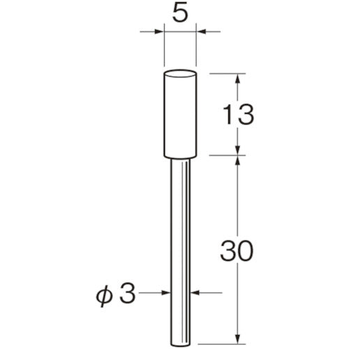 リューター　軸付砥石　G3213　1 袋