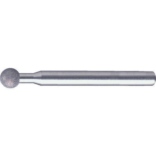 TRUSCO Diamond Bur Φ8X Shaft 6 #100 T6-201C 1 piece