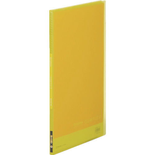 KING JIM 심플리-즈 클리어-F(투명) 10P 황 186TSPH-Y 1권