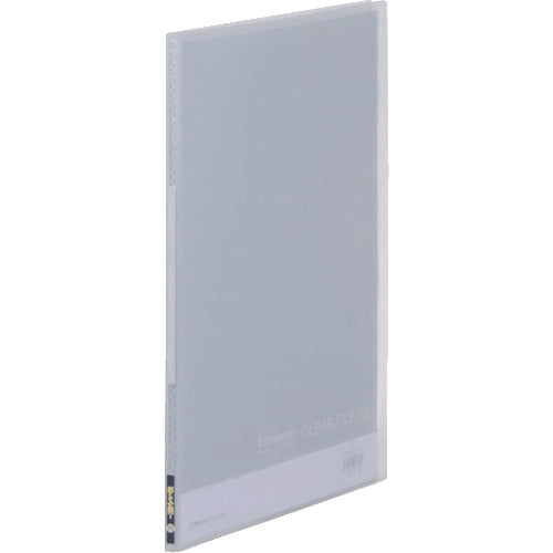 KING JIM Simple Clear File (Transparent) A4 Vertical Type Transparent 10 Pockets 186TSPH-T 1 File
