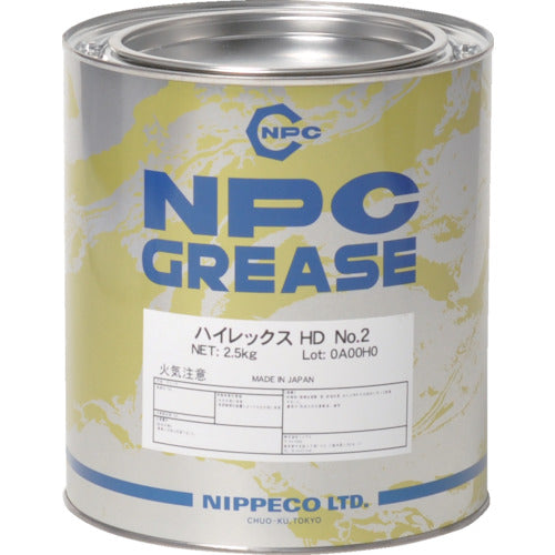 NIPPECO Automotive Wheel Bearing Highlex HD No. 2 2.5kg 10102073 1 can