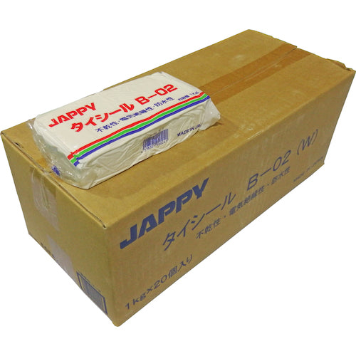 ＪＡＰＰＹ　不乾性パテ　タイシール　B-02W　1 個
